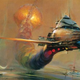 Illustration for article titled The pulpy skyscapes of John Berkey